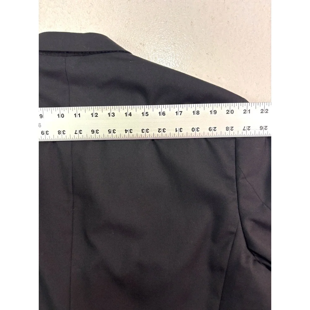 Hart Schaffner Marx 46XL 46L Black‎ Tuxedo Jacket Blazer Tux Evening Formal Wool